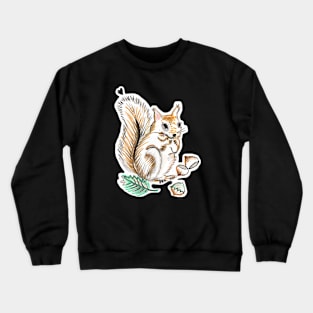 Cute squirrel Crewneck Sweatshirt